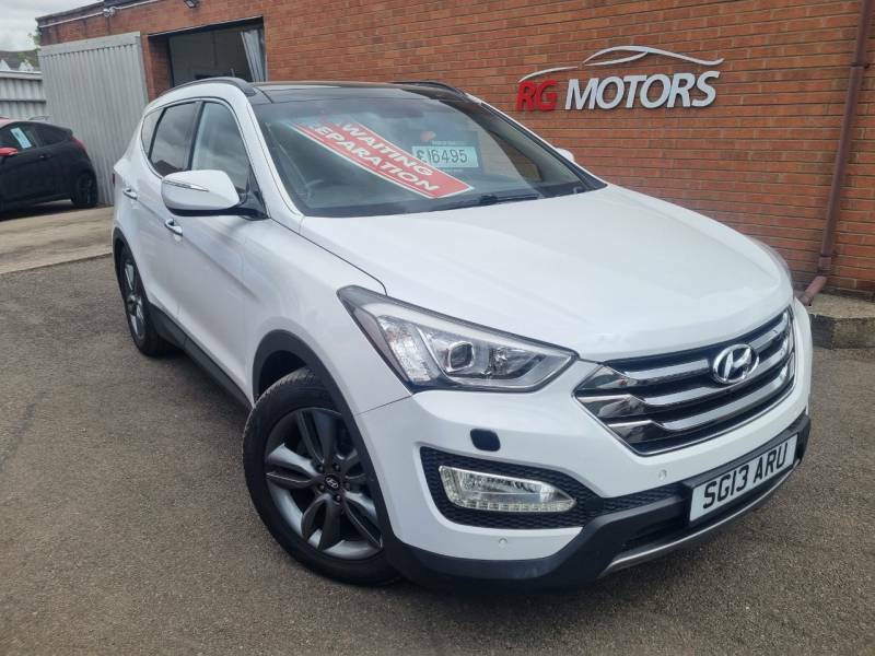Hyundai Santa Fe 2.2 Crdi Premium Se 7 Seats White