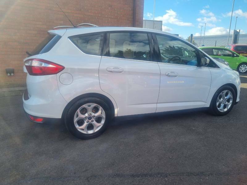 Ford C-Max 1.6 Tdci Zetec White #4
