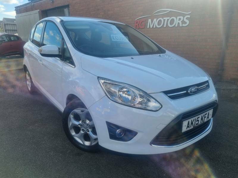 Ford C-Max 1.6 Tdci Zetec White #2