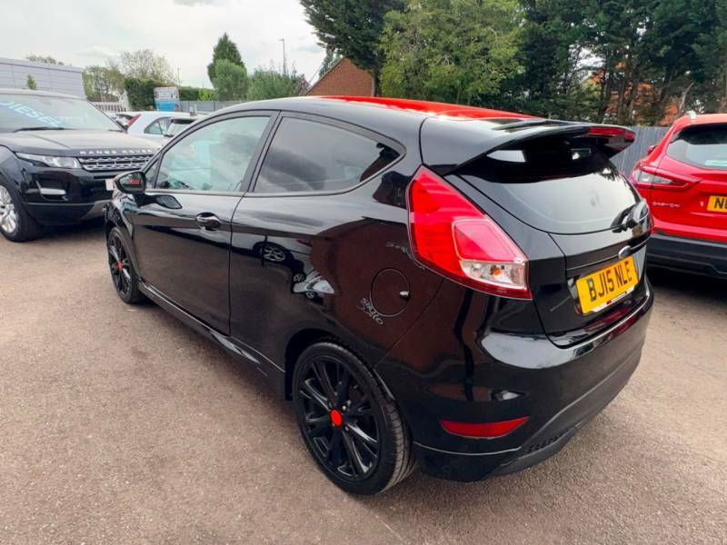 Ford Fiesta 1.0 Ecoboost 140 Zetec S Black Black #6