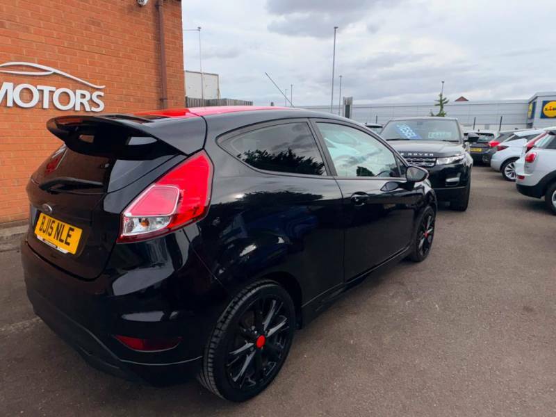 Ford Fiesta 1.0 Ecoboost 140 Zetec S Black Black #4