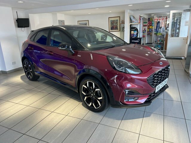 Ford Puma Ecoboost Mhev Vivid Ruby Red