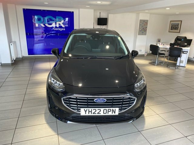 Ford Fiesta Ecoboost Mhev Titanium Hatchback Black