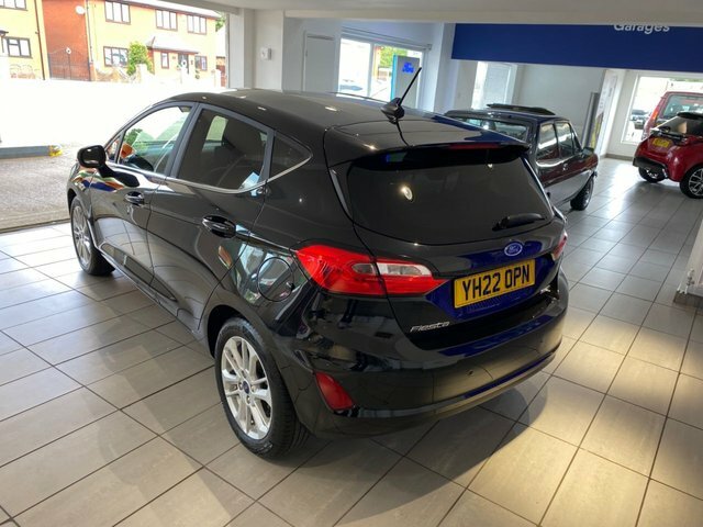 Ford Fiesta Ecoboost Mhev Titanium Hatchback Black #6