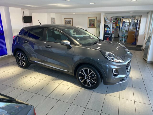 Ford Puma Ecoboost Mhev Titanium Suv Grey #3