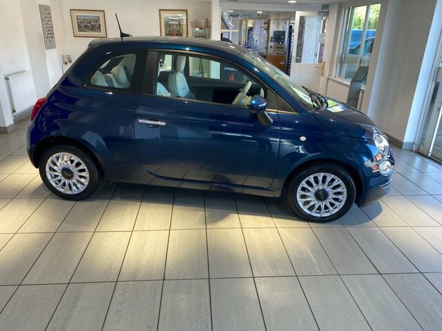 Fiat 500 Mhev Lounge Hatchback Blue #3