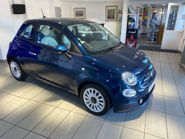 Fiat 500 Mhev Lounge Hatchback Blue #2