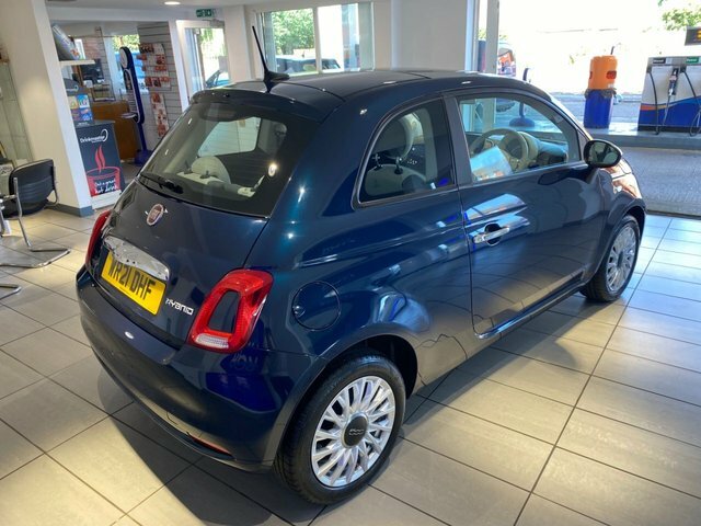 Fiat 500 Mhev Lounge Hatchback Blue #4