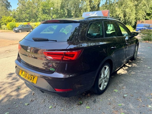 Seat Leon Estate WJ18GSY Purple #4