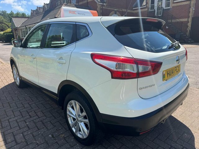 Nissan Qashqai Suv VA14FCX White #4