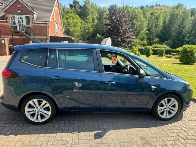 Vauxhall Zafira Tourer Zafira Tourer Sri Nav T Blue #6