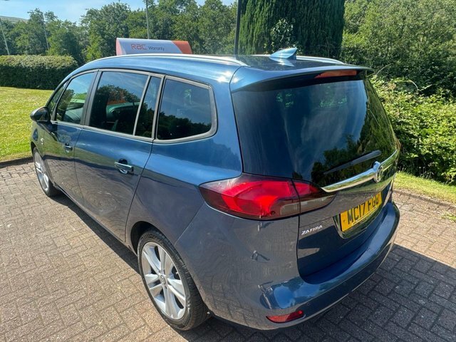 Vauxhall Zafira Tourer Zafira Tourer Sri Nav T Blue #3