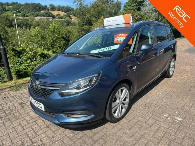 Vauxhall Zafira Tourer Zafira Tourer Sri Nav T Blue