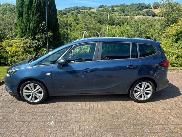 Vauxhall Zafira Tourer Zafira Tourer Sri Nav T Blue #2