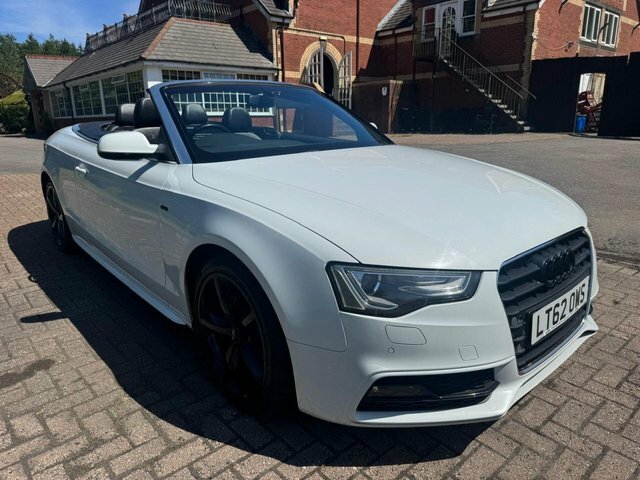 Audi A5 Convertible White #6