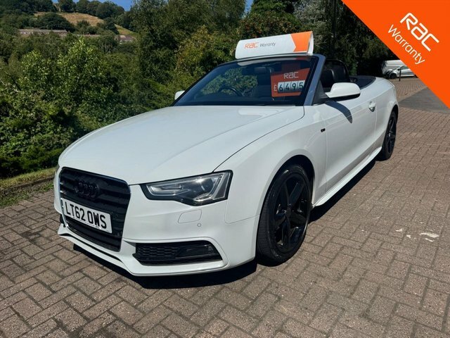 Audi A5 Convertible White