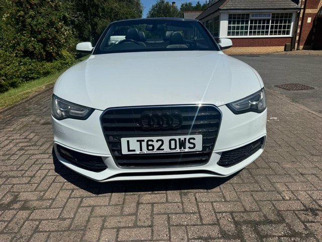 Audi A5 Convertible White #5