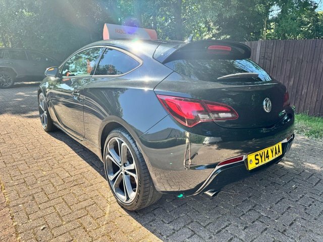 Vauxhall Astra GTC Coupe Black #2