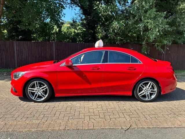 Mercedes-Benz CLA Class Cla 180 Amg Line Edition Red #2