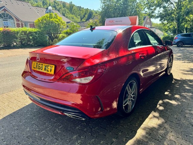 Mercedes-Benz CLA Class Cla 180 Amg Line Edition Red #4
