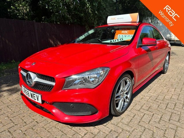 Mercedes-Benz CLA Class Cla 180 Amg Line Edition Red