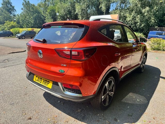 MG ZS Suv Orange #4