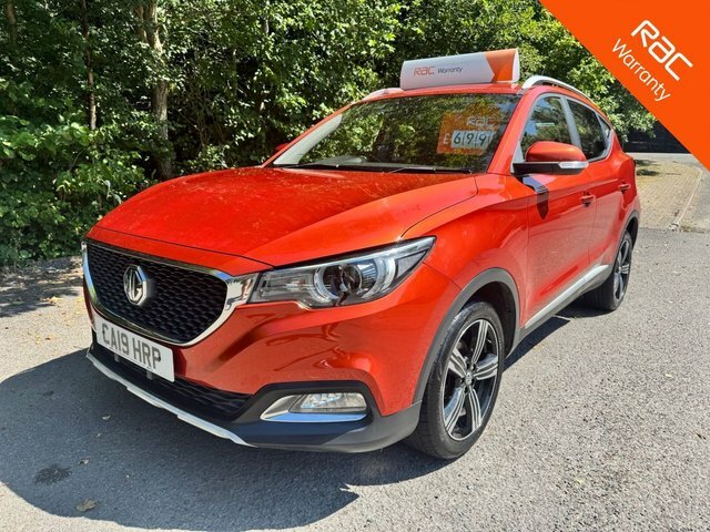 MG ZS Suv Orange