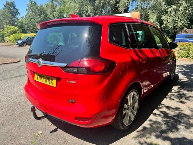 Vauxhall Zafira Tourer Zafira Tourer Sri Nav T Red #4