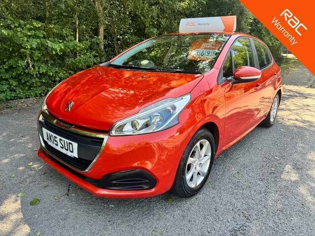 Peugeot 208 Active Orange