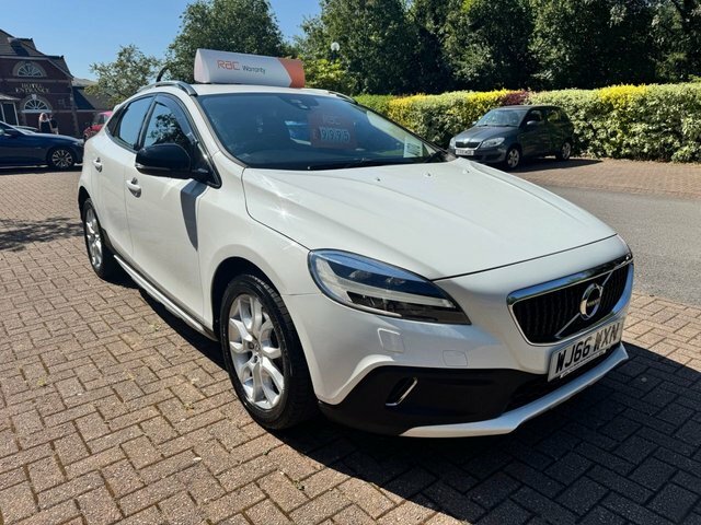 Volvo V40 Cross Country Hatchback WJ66WXN White #6