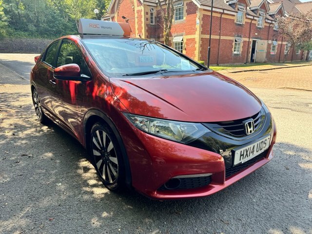 Honda Civic Hatchback Red #6