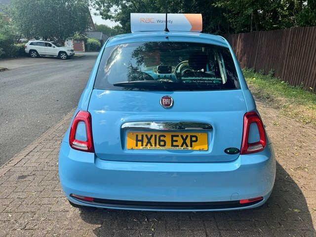 Fiat 500 Pop Star Black #8