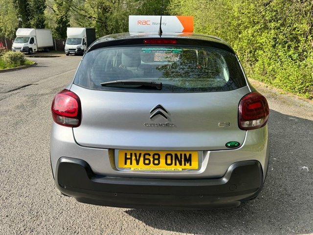 Citroen C3 1.2 Puretech Feel 81 Bhp Black #8
