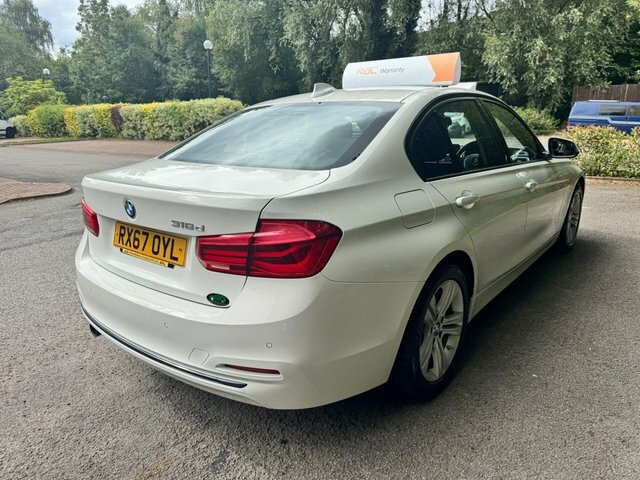 BMW 3 Series 320D M Sport Blue #4