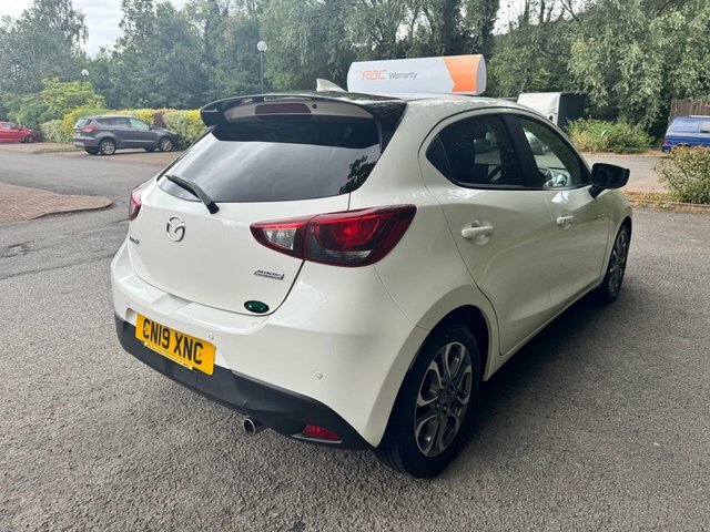 Mazda 2 Hatchback White #4