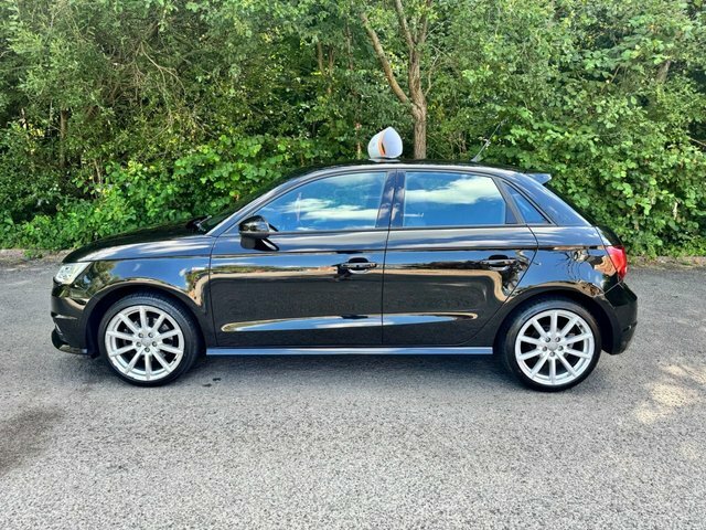 Audi A1 Hatchback Black #2