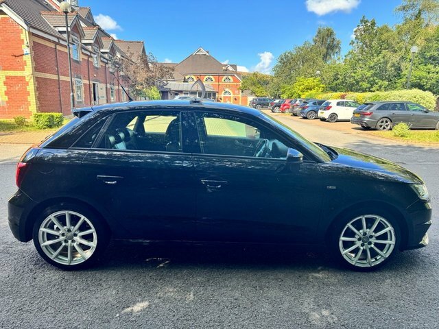 Audi A1 Hatchback Black #5