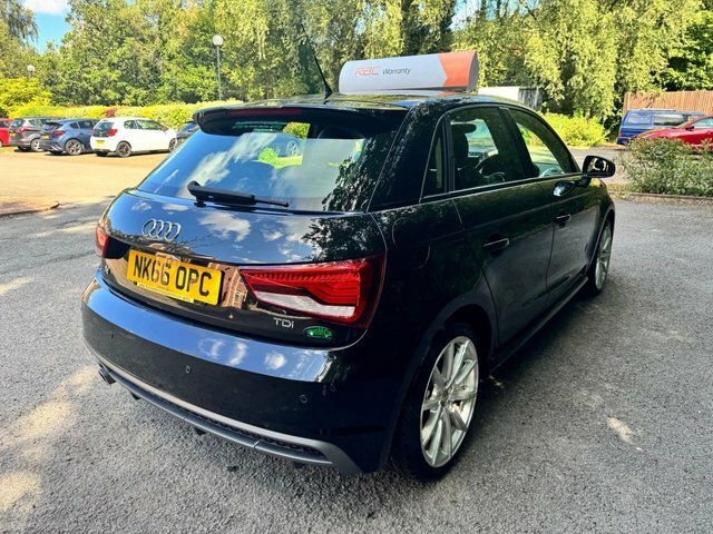 Audi A1 Hatchback Black #4