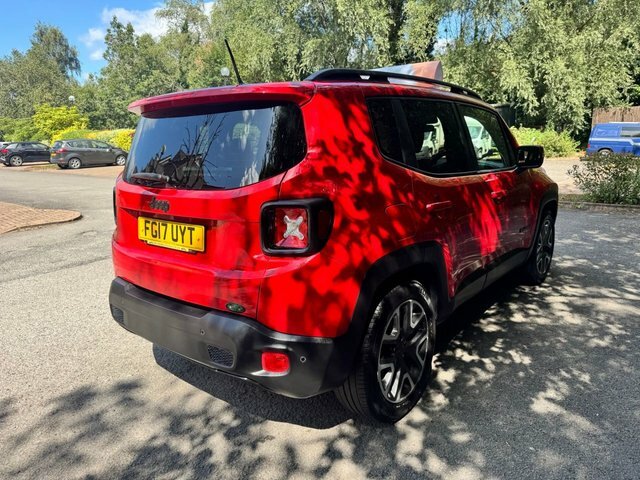 Jeep Renegade Suv Red #4