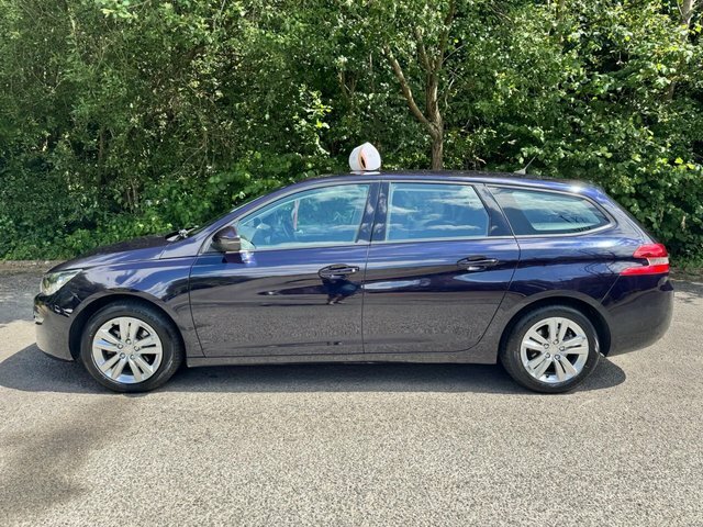 Peugeot 308 SW Estate Blue #3