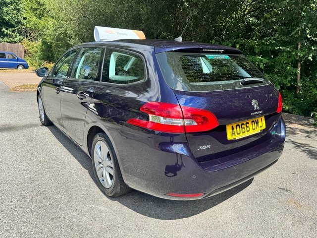 Peugeot 308 SW Estate Blue #2