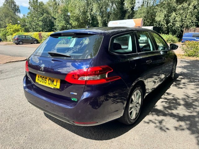 Peugeot 308 SW Estate Blue #4