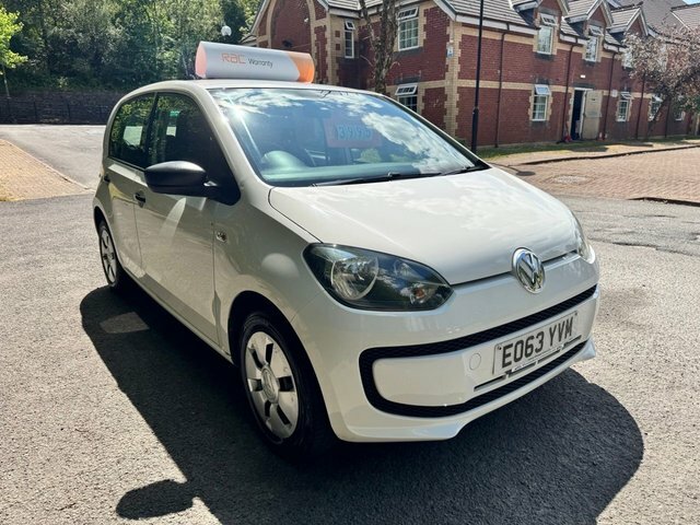 Volkswagen Up Hatchback White #6