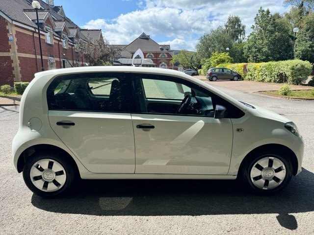 Volkswagen Up Hatchback White #5