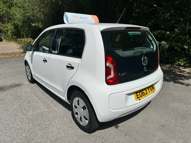 Volkswagen Up Hatchback White #3