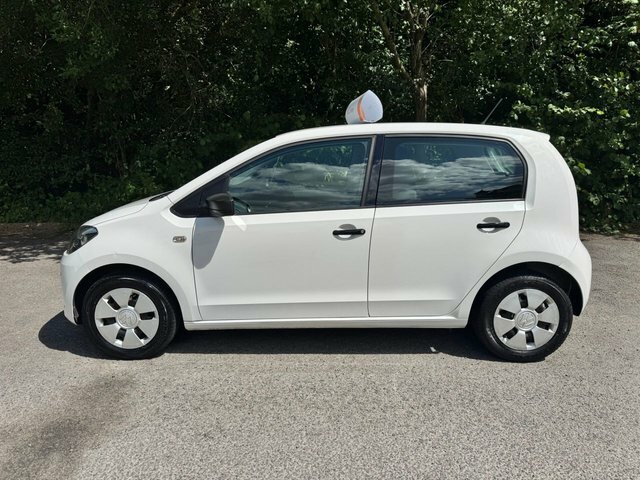Volkswagen Up Hatchback White #2
