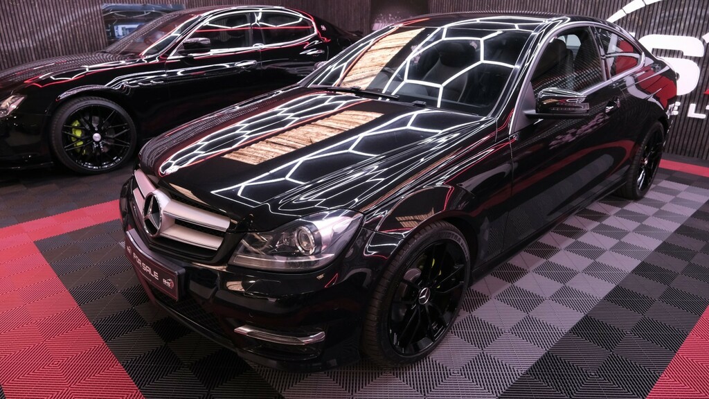 Mercedes-Benz C Class Coupe 2.1 C250 Cdi Amg Sport Edition 201515 BJ15VTZ Black #5