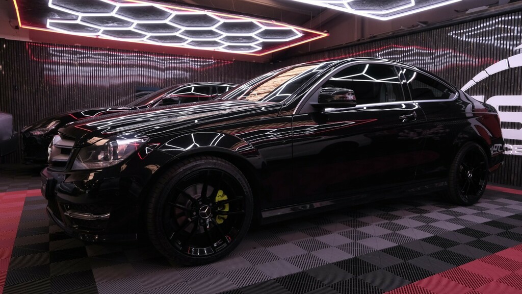 Mercedes-Benz C Class Coupe 2.1 C250 Cdi Amg Sport Edition 201515 BJ15VTZ Black #6