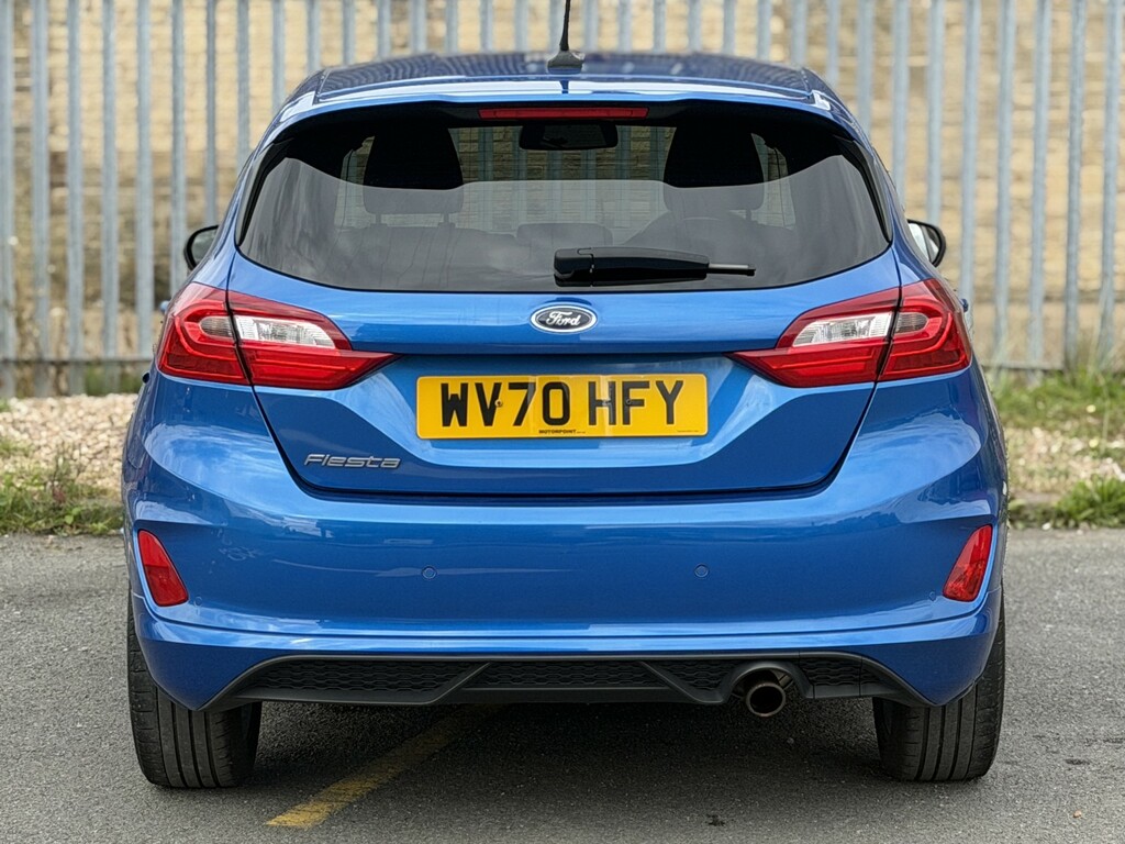 Ford Fiesta Hatchback 1.0 T Ecoboost St-line Edition 202070 WV70HFY Blue #4