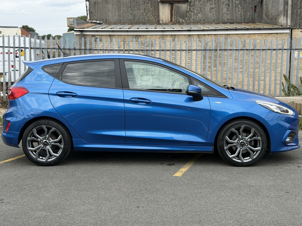 Ford Fiesta Hatchback 1.0 T Ecoboost St-line Edition 202070 WV70HFY Blue #5
